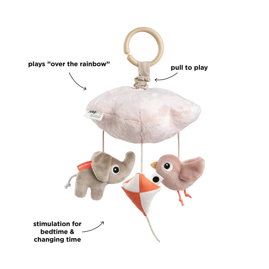 Movil musical Playground rosa Done By Deer