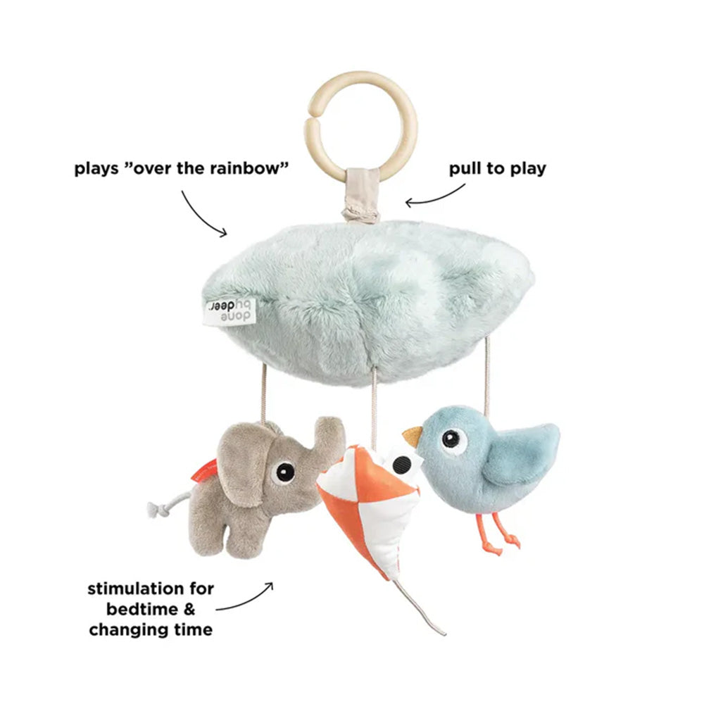 Movil musical Playground azul Done By Deer