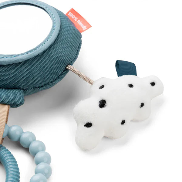 Espejo de actividades Happy Clouds azul Done By Deer