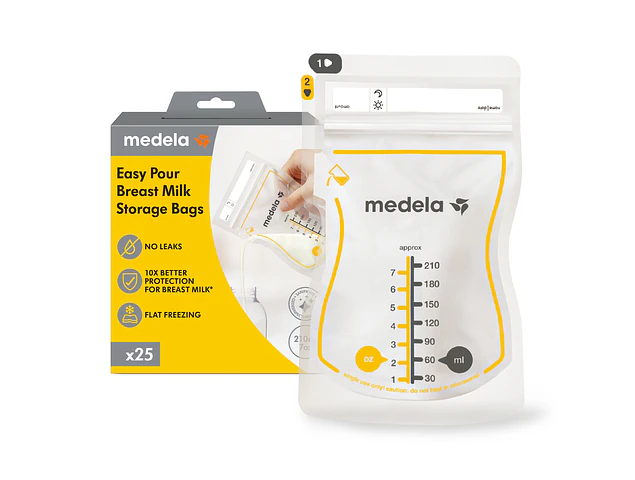 Bolsas de Almacenamiento Easy Pour 25 unidades Medela