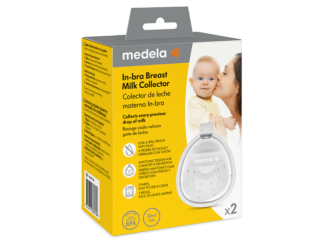 Recolector de Leche Materna Medela In-Bra (Pack x2) Medela