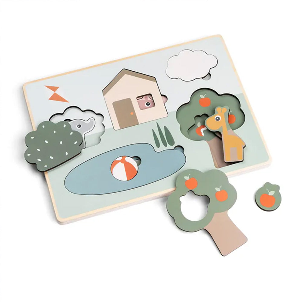 Rompecabezas en capas Deer Friends varios colores Done By Deer