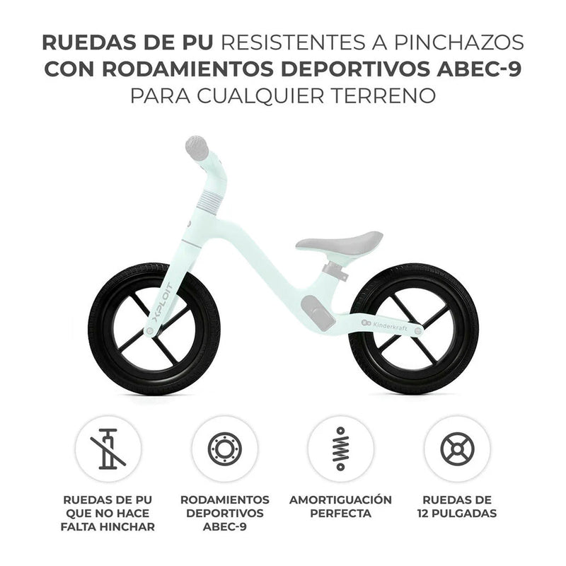 Bicicleta de Balance Xploit Turquesa KinderKraft