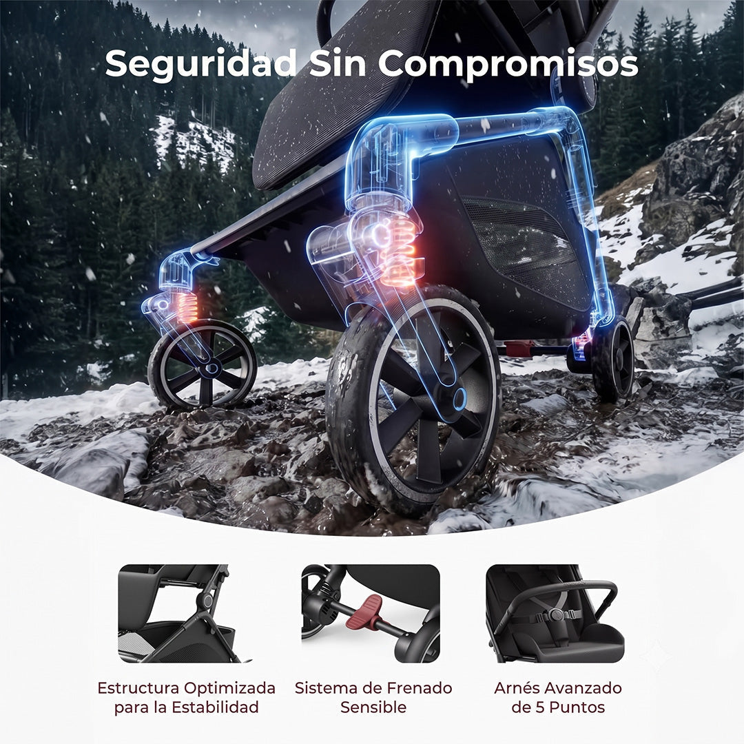 Coche de paseo Tuck Go Momcozy