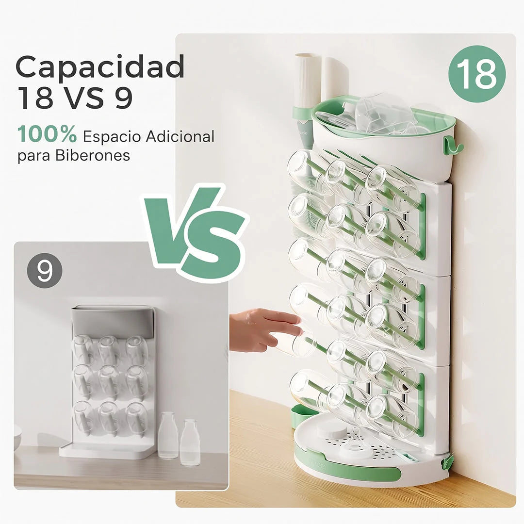 Escurridor de Mamaderas Momcozy