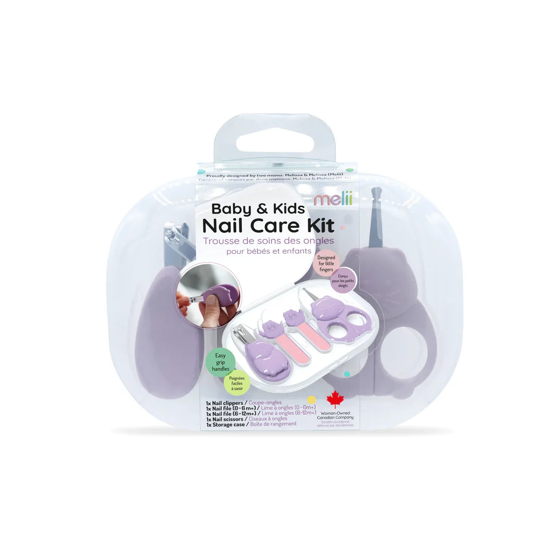 Kit de cuidado de uñas Gato Melii