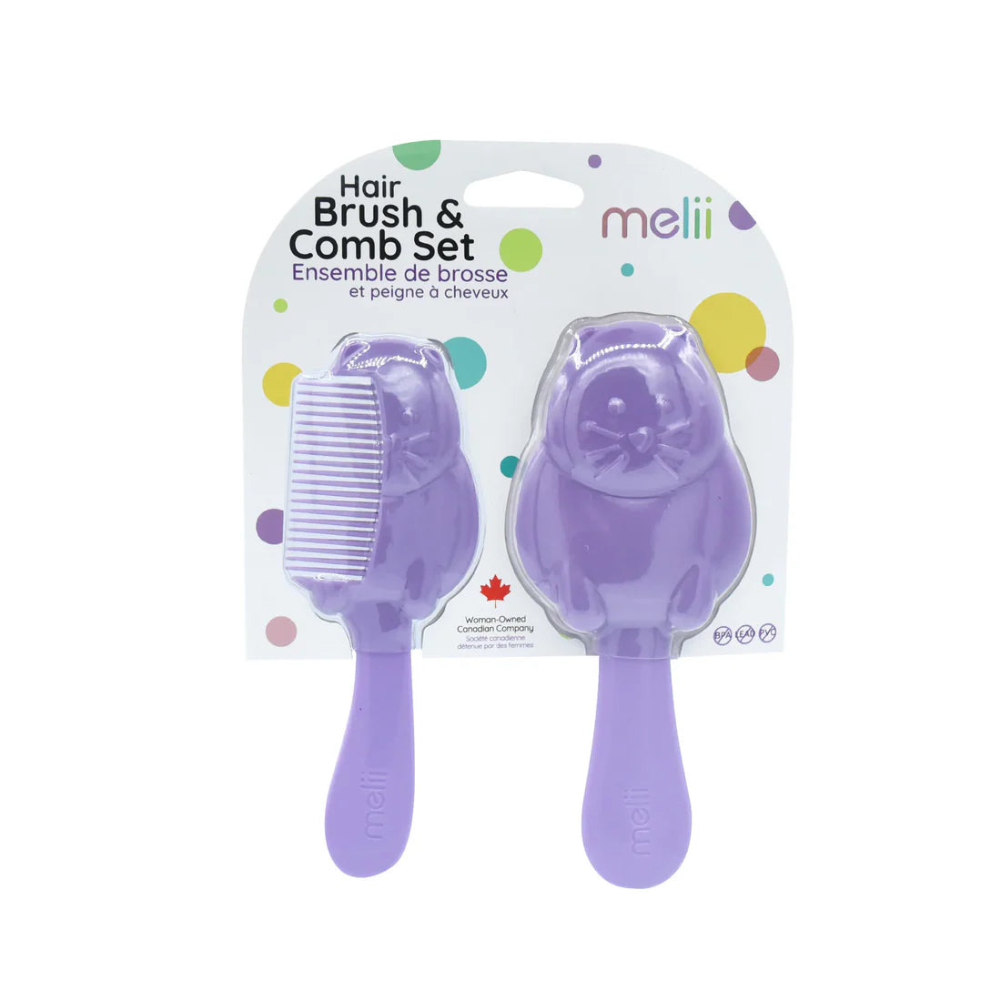 Kit de Cepillo y peineta Gato Melii