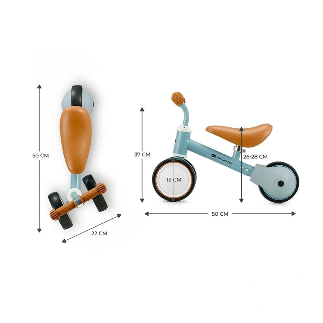 Triciclo Cutie Light Blue Kinderkraft