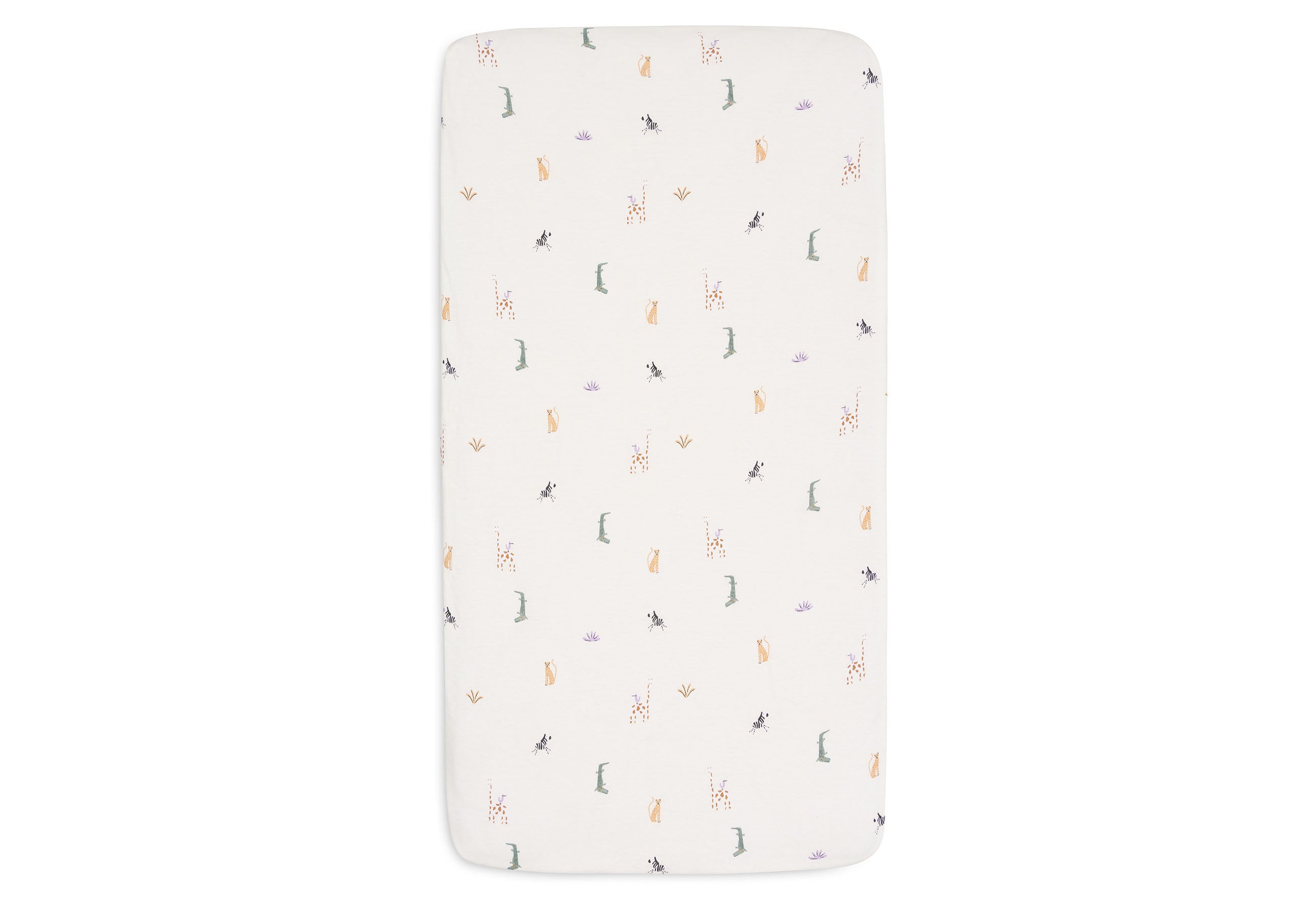 Sabana Bajera Cuna ajustable 70/75x140/150 cm Jungle Jambo Jollein