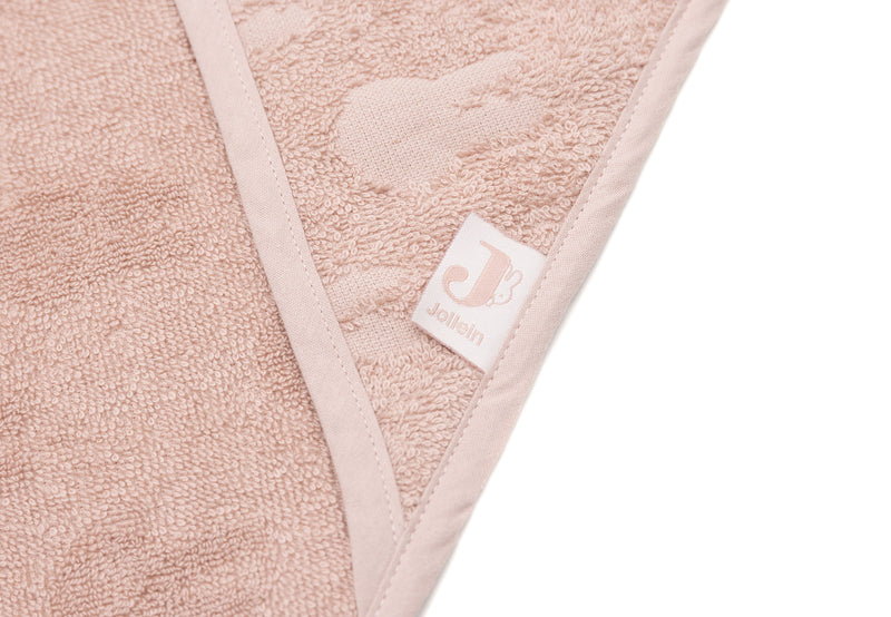 Toalla con capucha Miffy Wild Rose Jollein