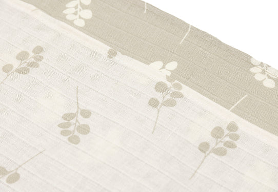 Pack de 3 Tutos Twig Olive Green Jollein