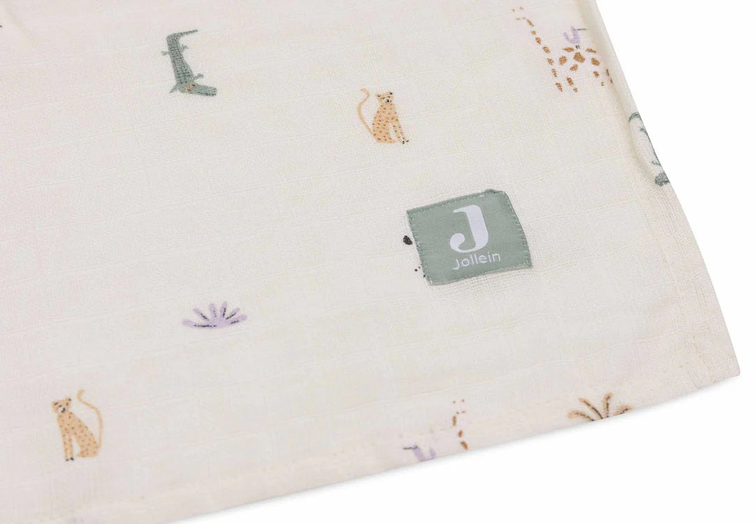 Pack de 2 Swaddle Jollein Jungle Jambo