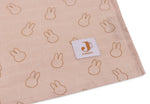 Pack de 2 Swaddle Miffy Silhouettes Wild Rose Jollein