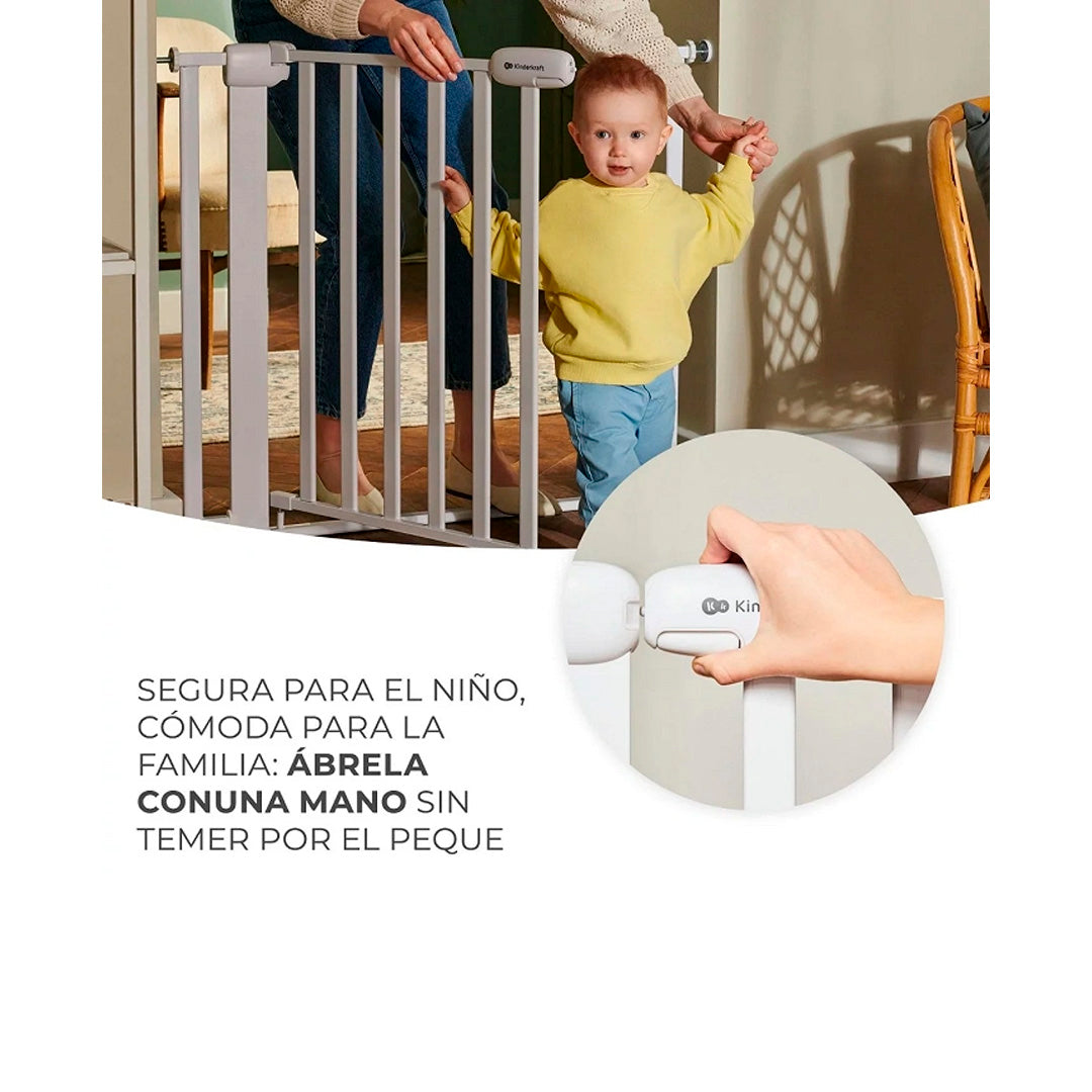 Puerta de Seguridad Lock & Go Wood Kinderkraft
