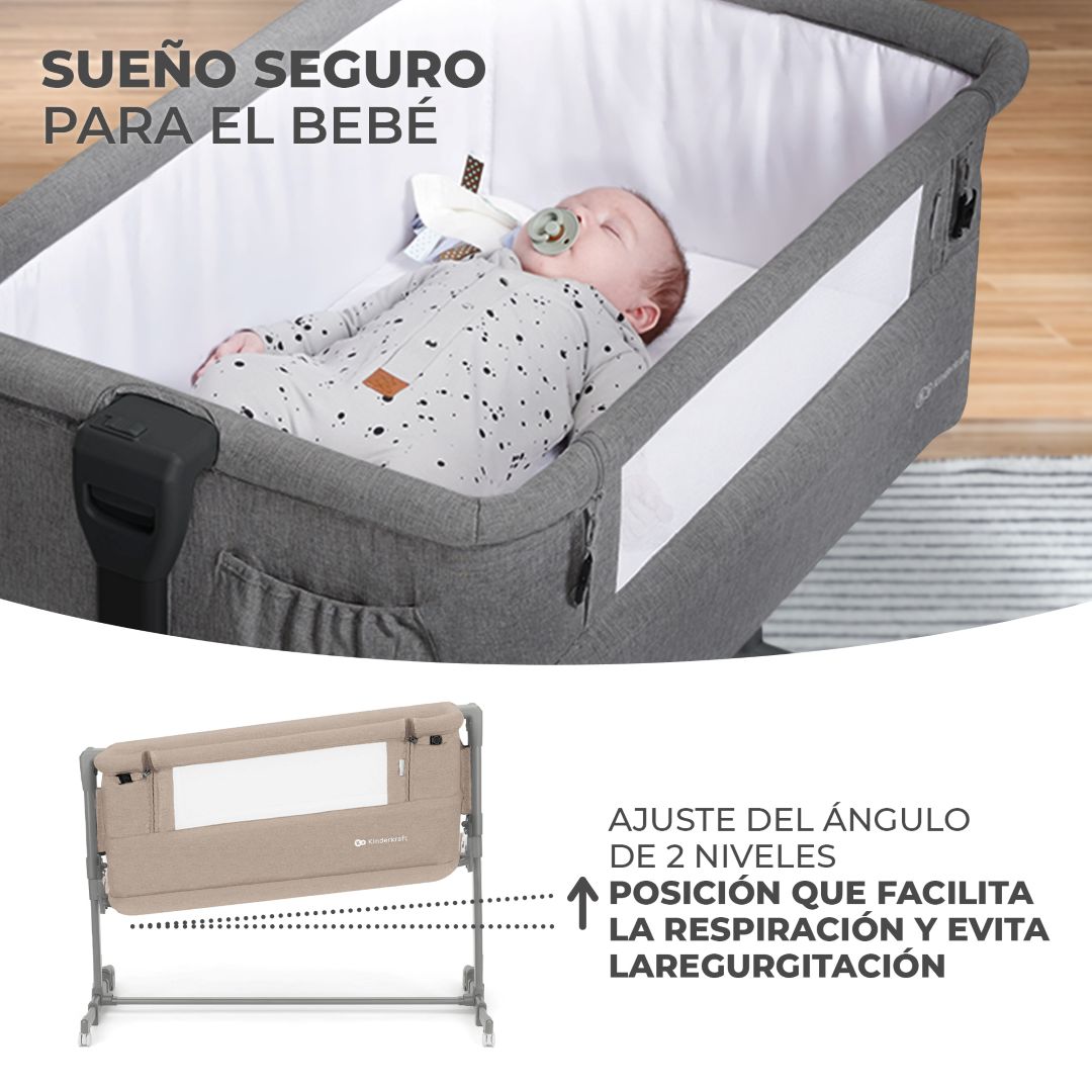 Cuna Colecho Neste Grow Beige KinderKraft