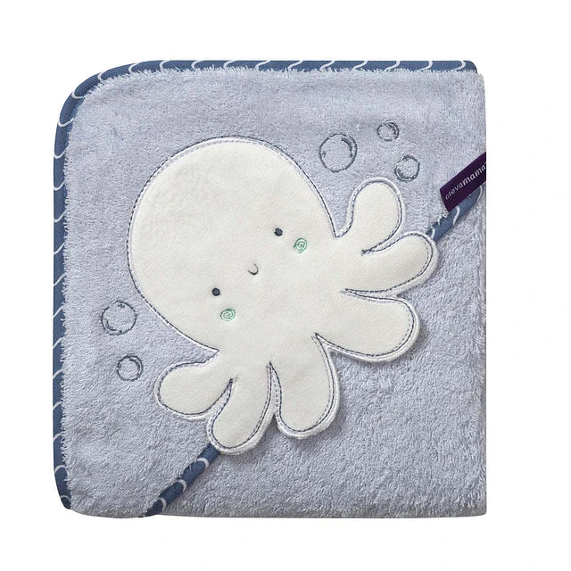 Toalla Delantal Celeste Pulpo Clevamama