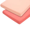 Pack 2 Sábanas Bajeras Algodón 60x120x12 cm Coral Clevamama