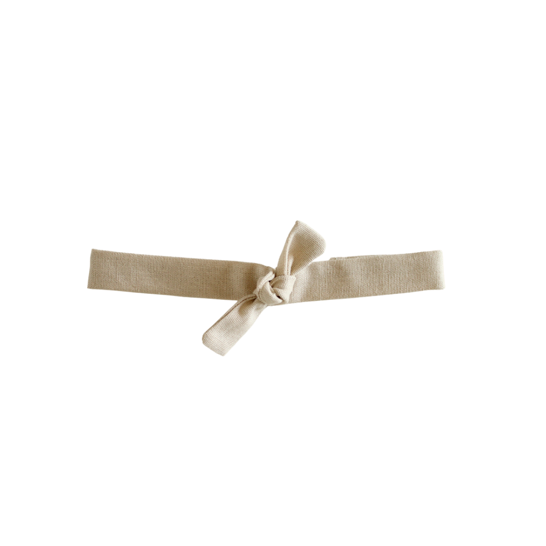Cintillo de guagua Lino Beige An y Lu