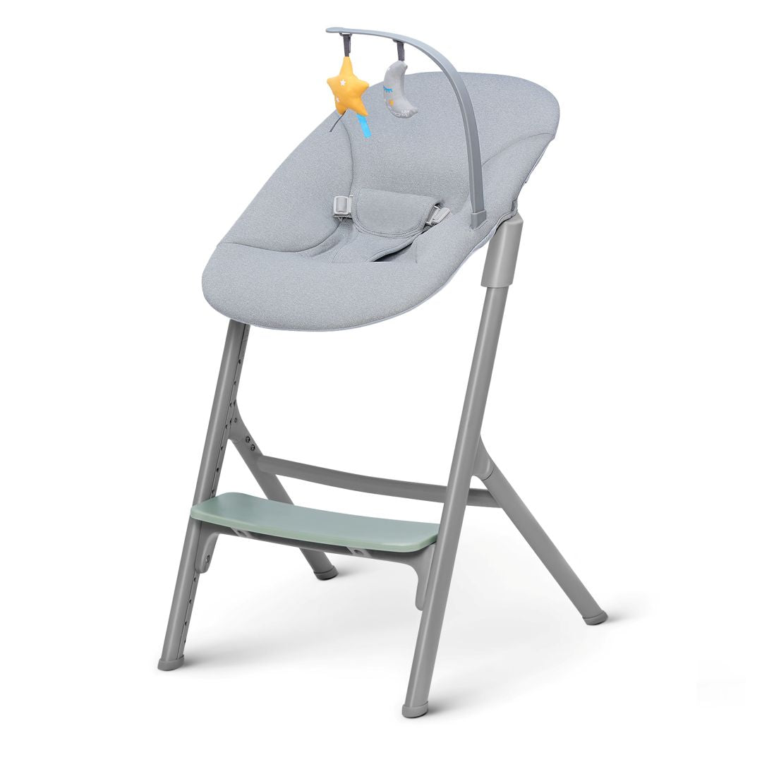 Silla de comer evolutiva LIVY 4 en 1 Olive Green incluye silla mecedora Calmee KinderKraft