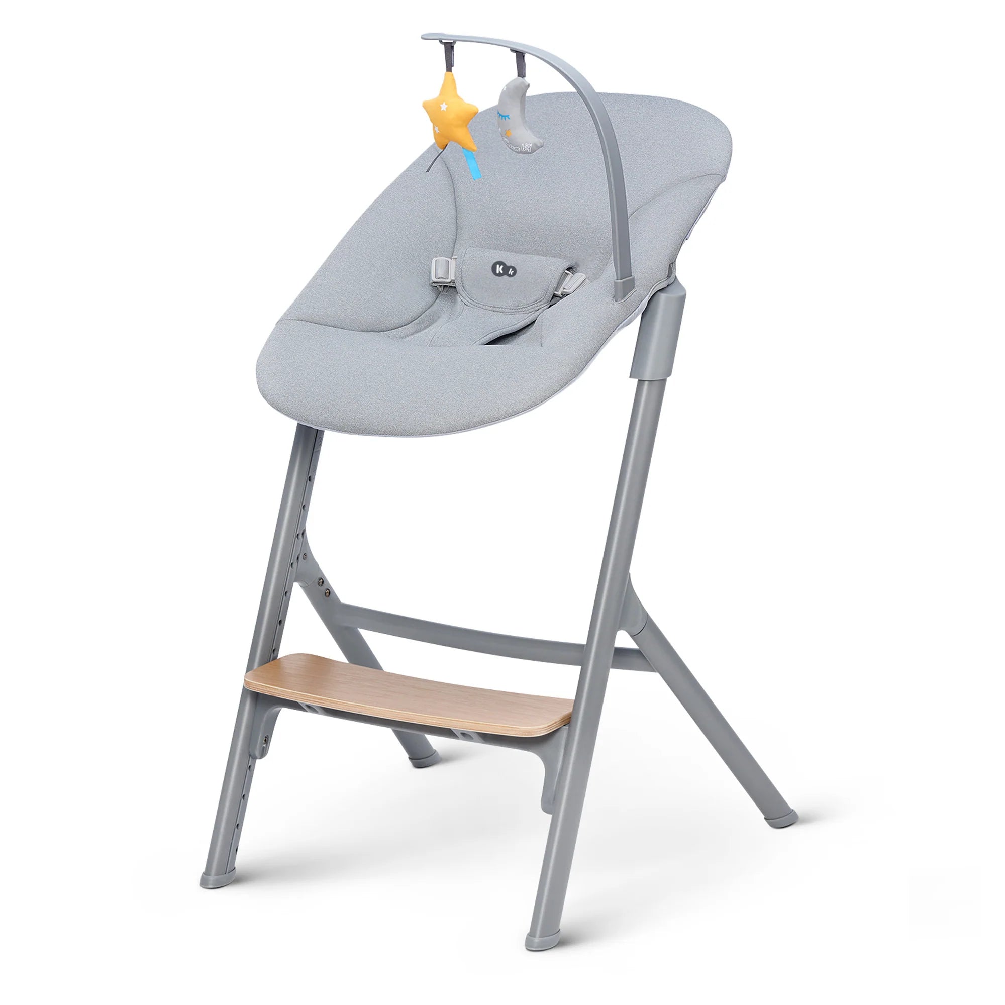 Silla de comer evolutiva LIVY 4 en 1 incluye silla mecedora Calmee KinderKraft