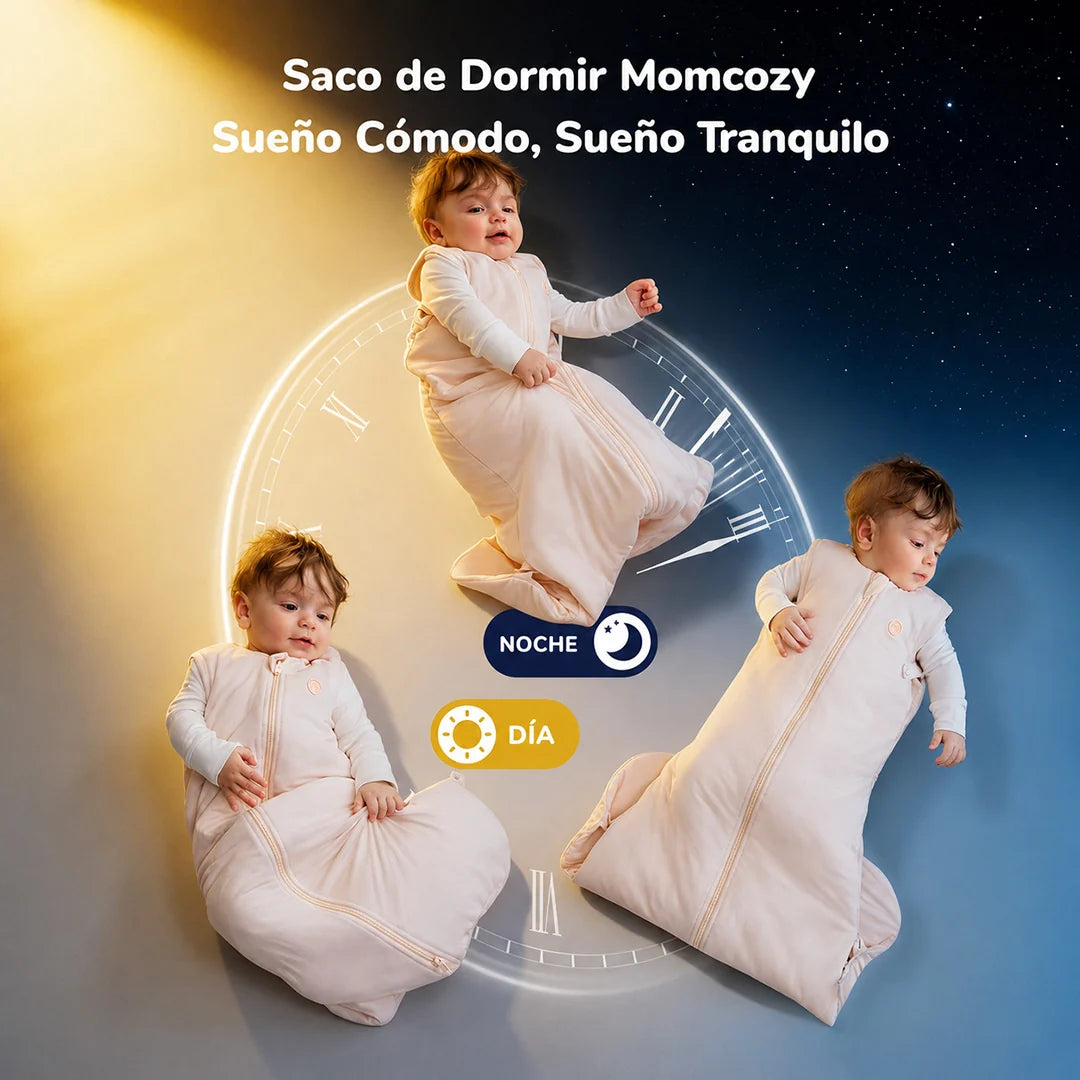 Saquito de dormir para bebé 1.5 TOG Rosa Talla M Momcozy