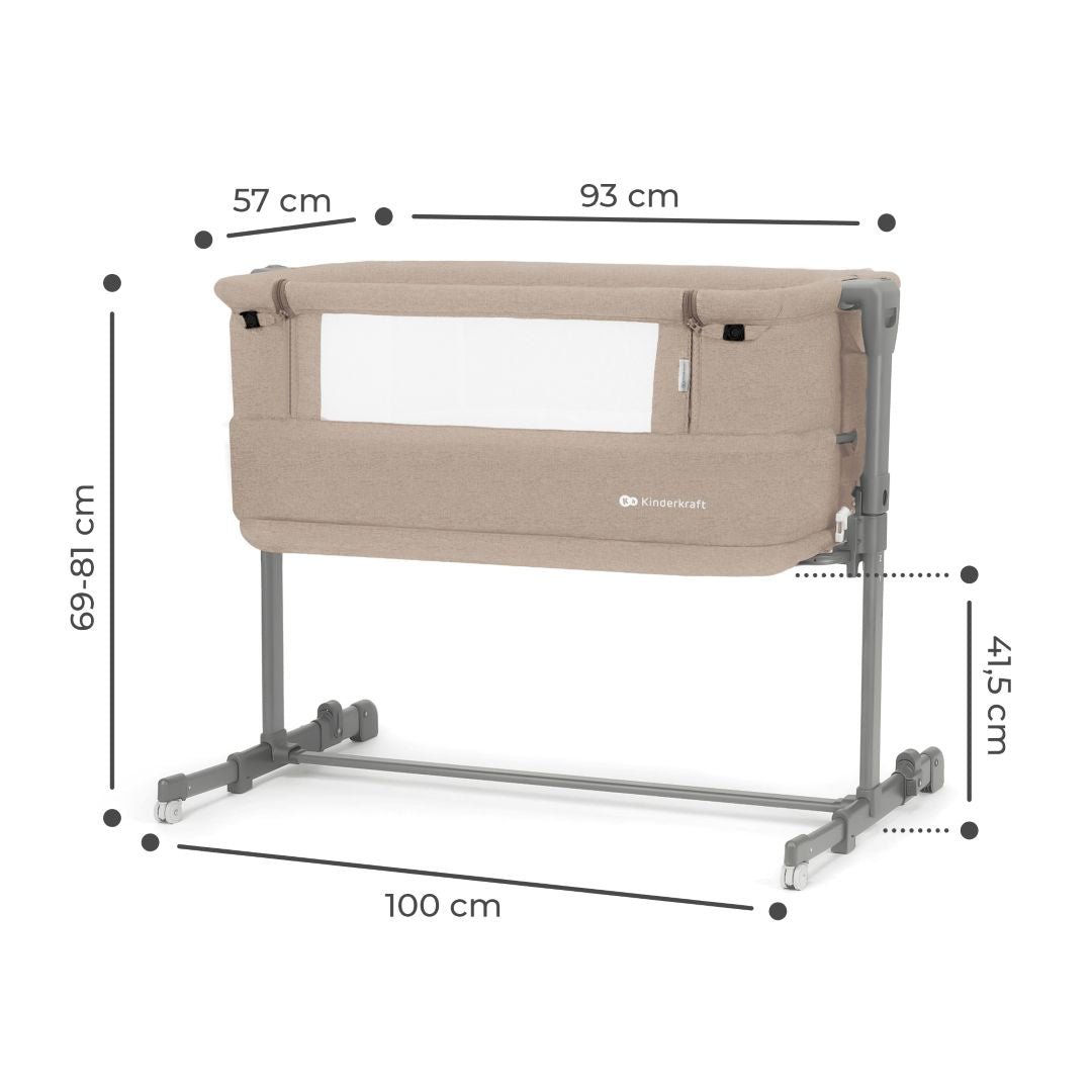 Cuna Colecho Neste Grow Beige KinderKraft