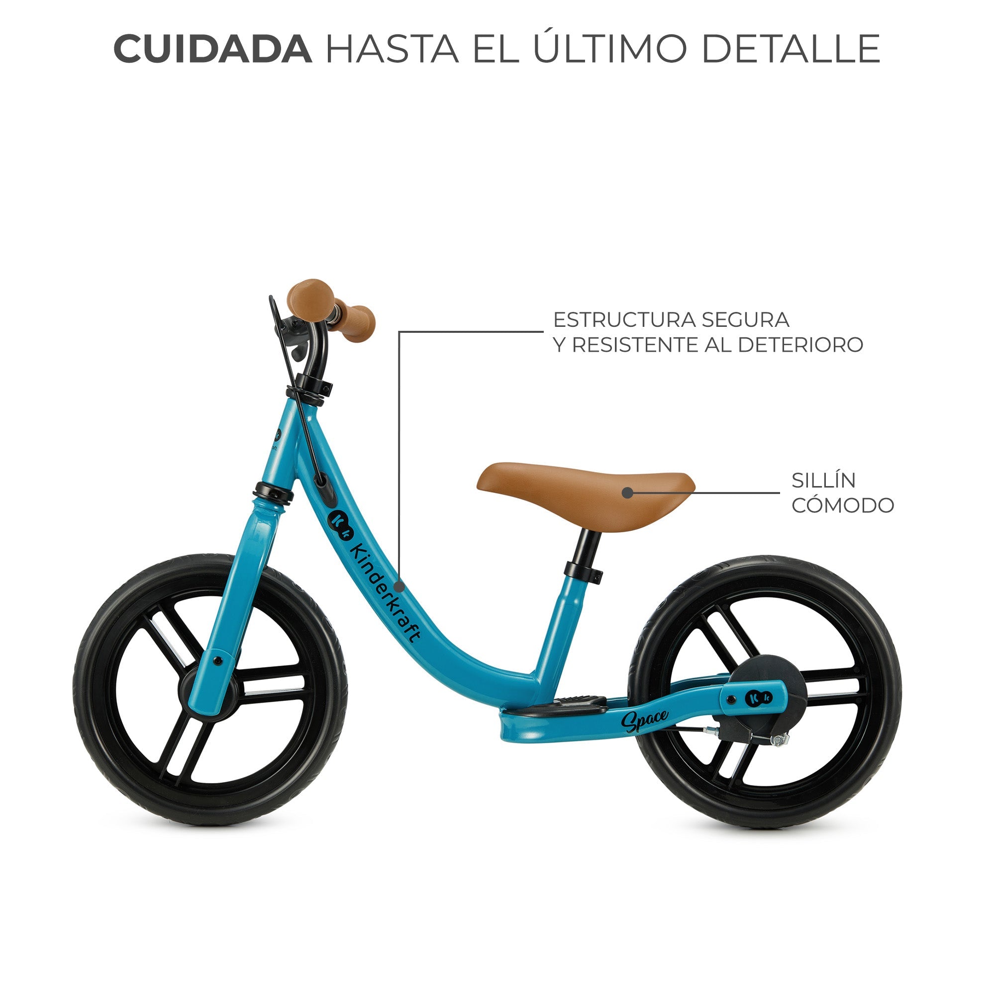 Bicicleta de Balance Space Deep Blue KinderKraft