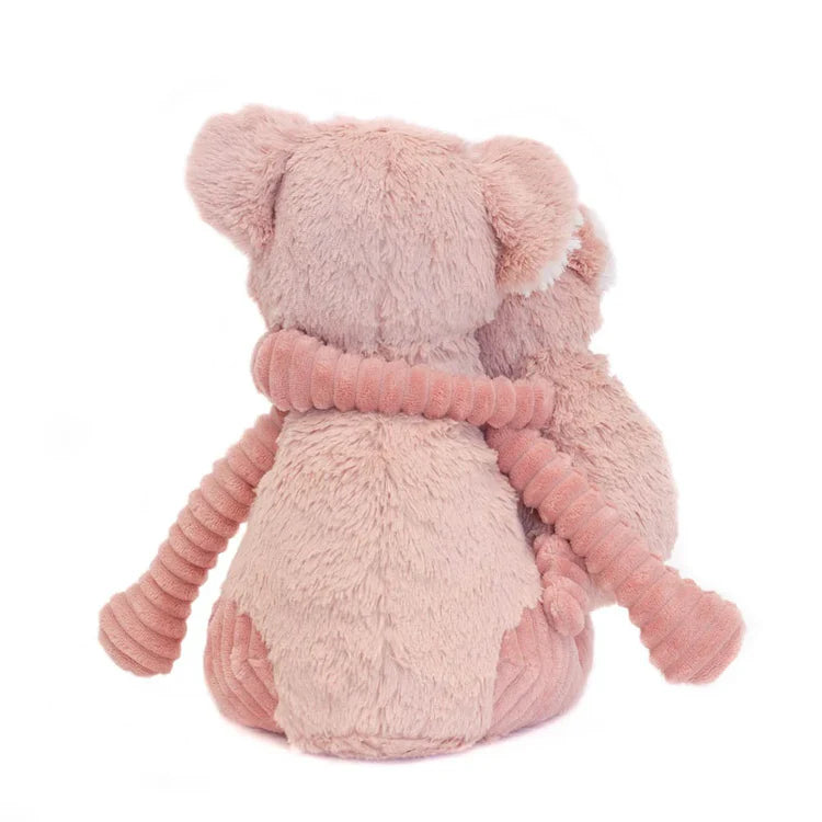 Peluche Koala Trankilou Mamá Y Bebé Rosa Les Ptipotos