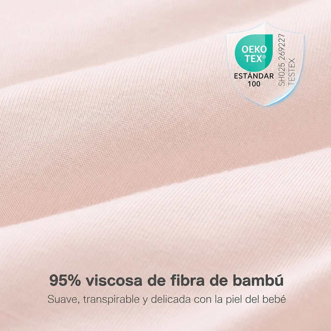 Saquito de dormir para bebé 1.5 TOG Rosa Talla M Momcozy