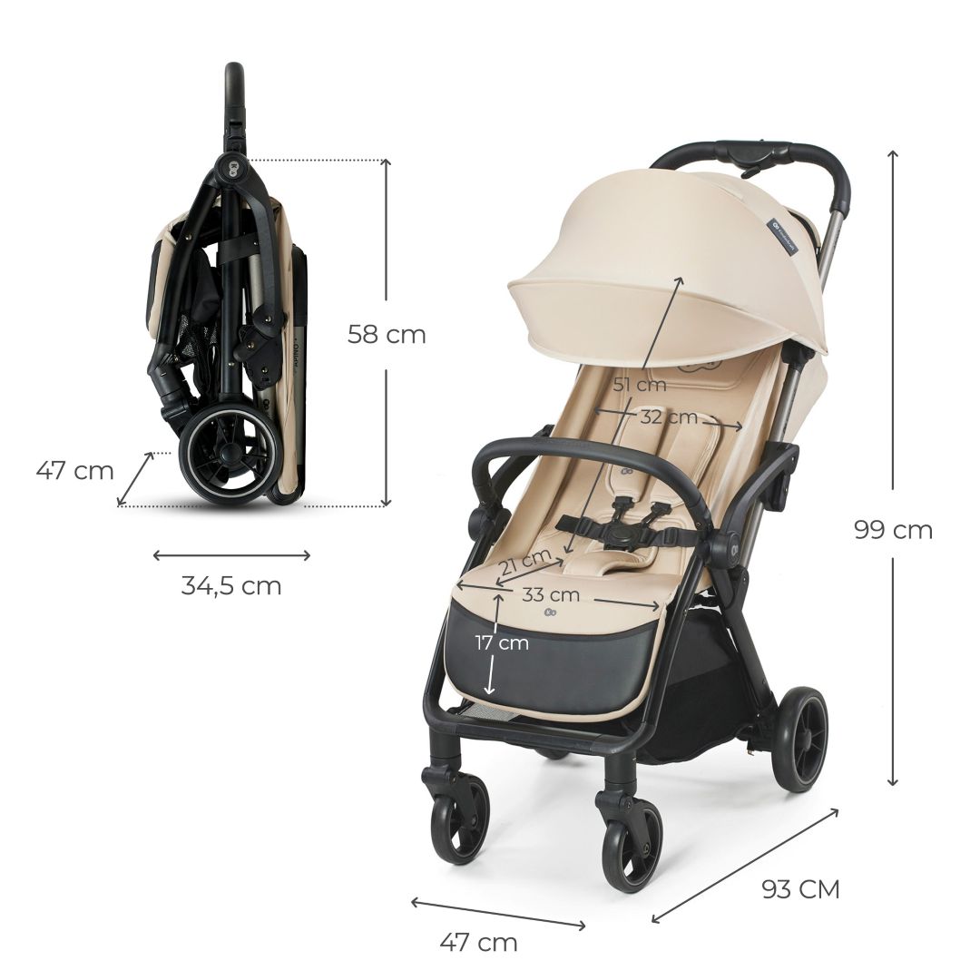 Travel System Apino Dune Beige Kinderkraft