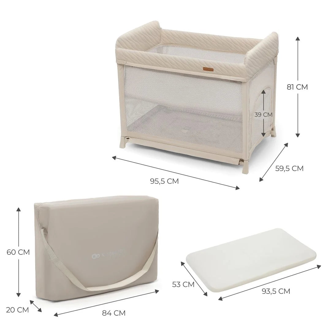 Cuna de viaje Moon Dream Beige KinderKraft