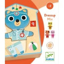 Rompecabezas mezcla de disfraces de gatos Djeco