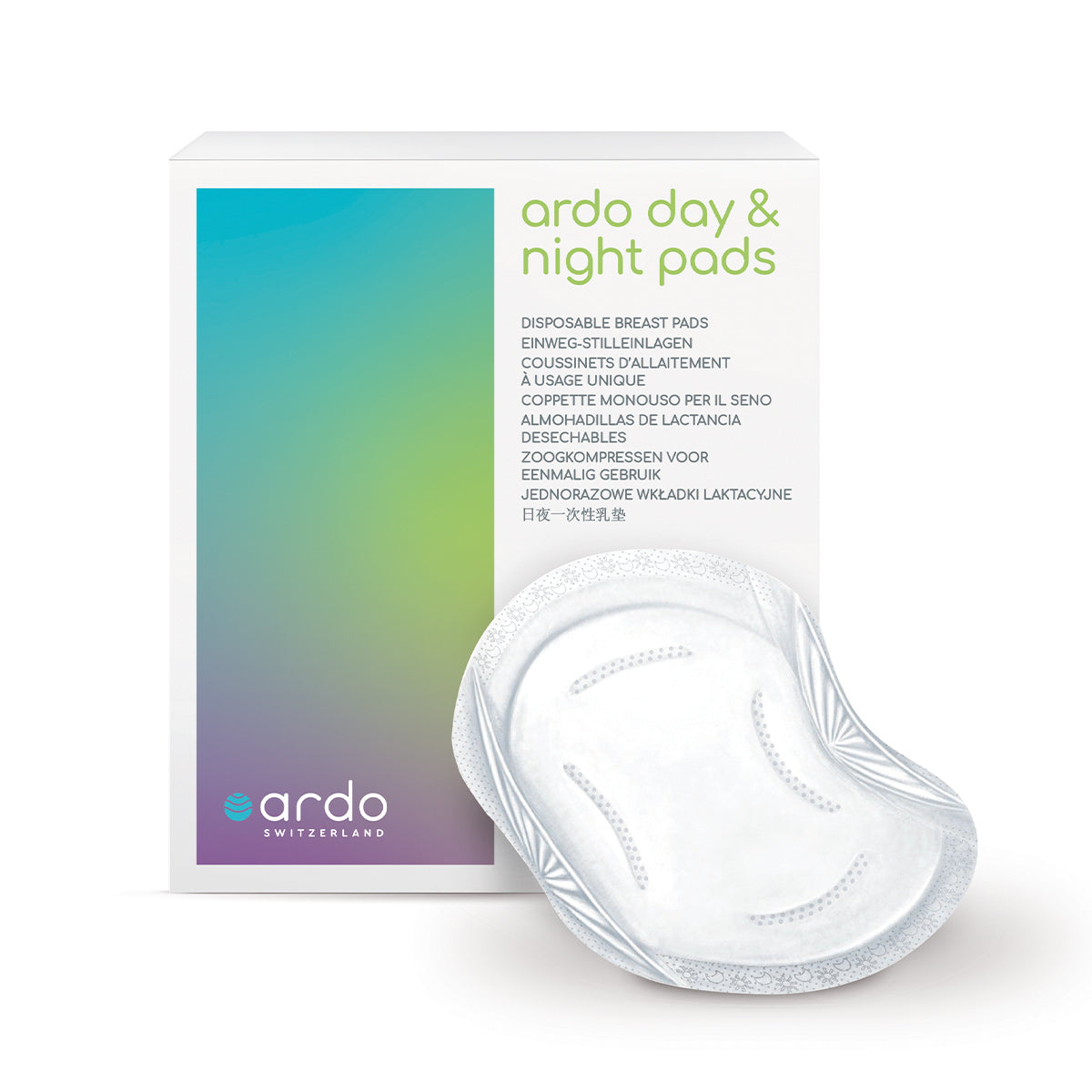 Absorbentes Day & Night Pads 30 unidades Ardo