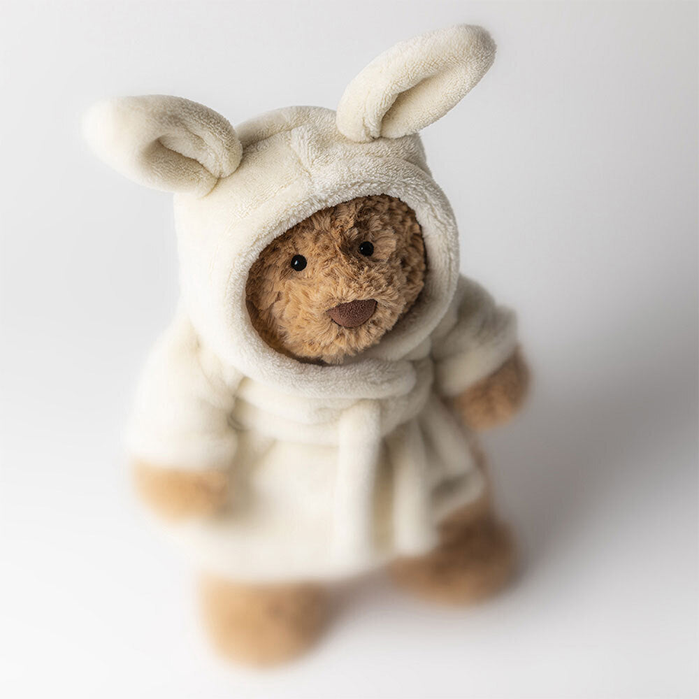 Peluche Jellycat Bartolomeo con bata de baño