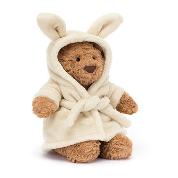 Peluche Jellycat Bartolomeo con bata de baño