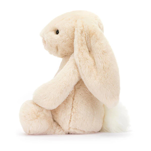 Peluche Bashful Conejo Luxe Vainilla Mediano Jellycat