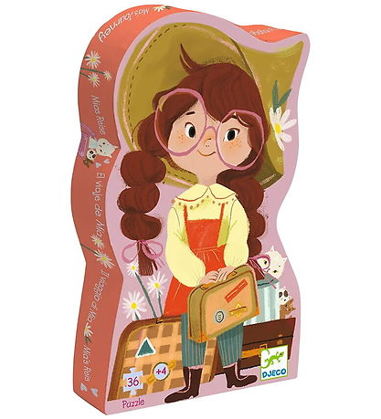 Puzzle El viaje de Mia 36 piezas Djeco