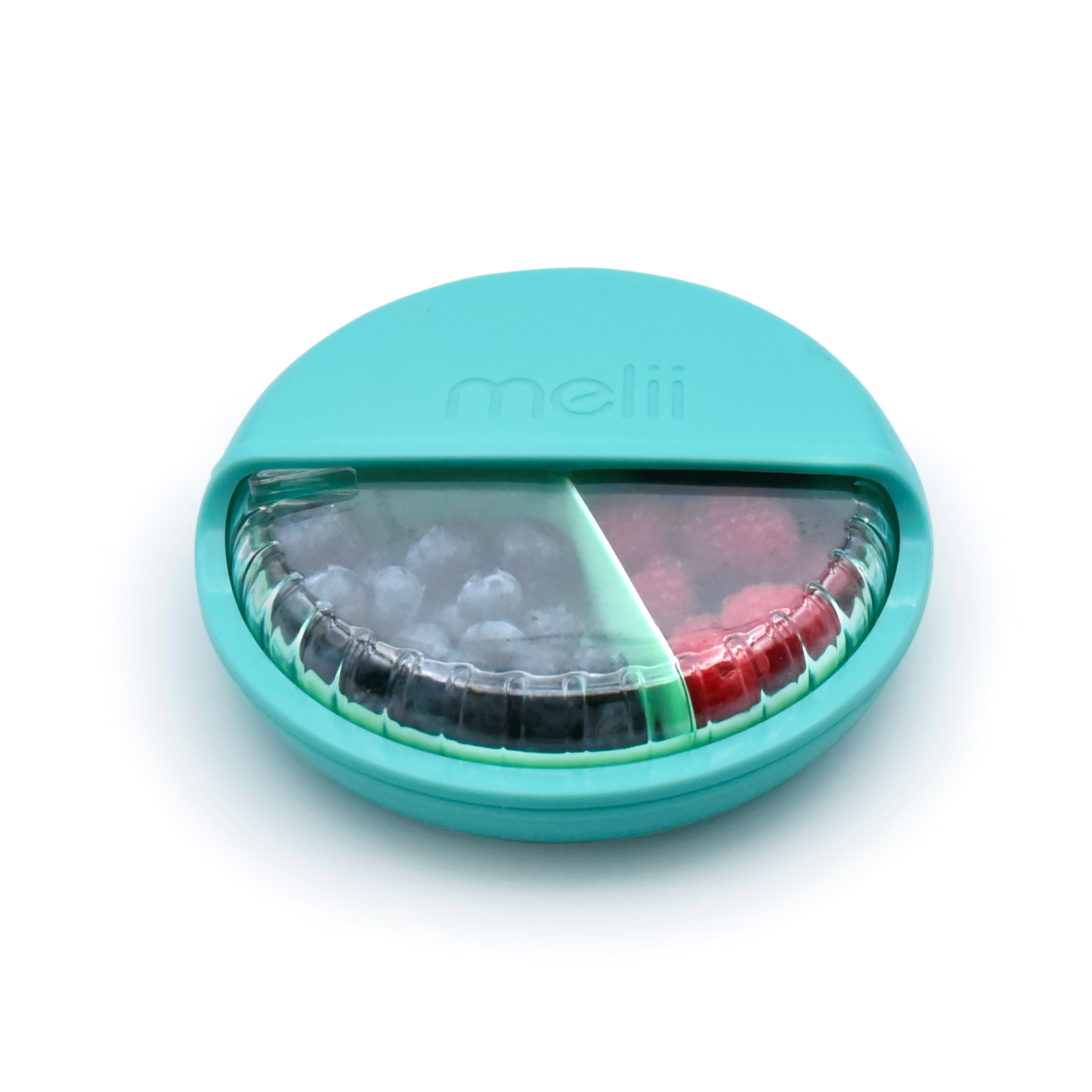 Contenedor Spin Snack Azul Melii