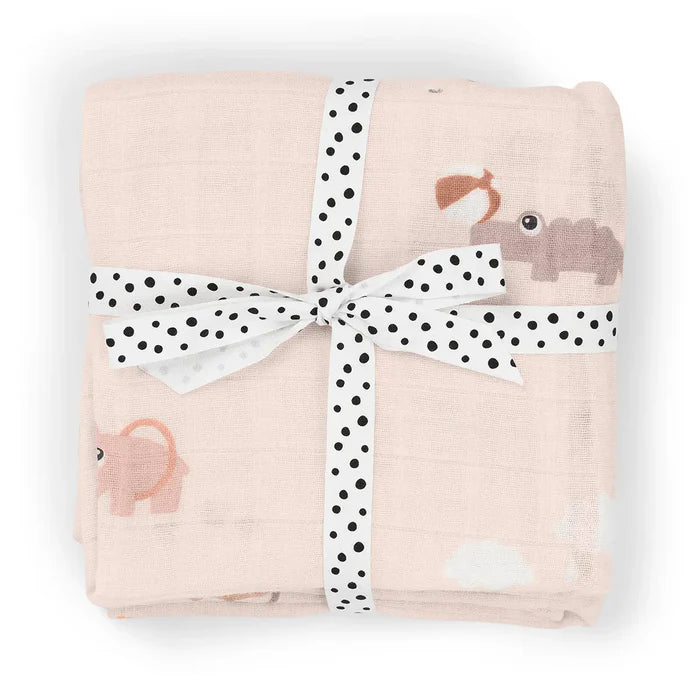 Set 2 Tutos de Muselina Playground rosa Done By Deer