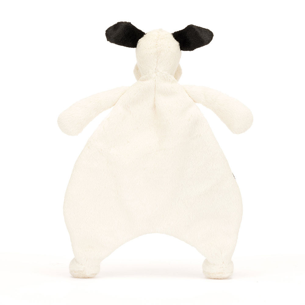 Tuto comforter Perro blanco y negro Jellycat