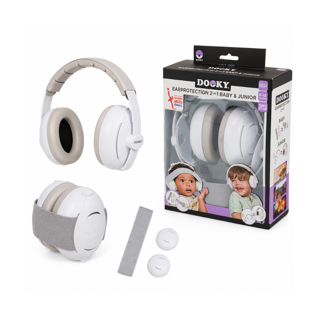 Protectores Auditivos 2 in 1 de 0 a 12 años Dooky