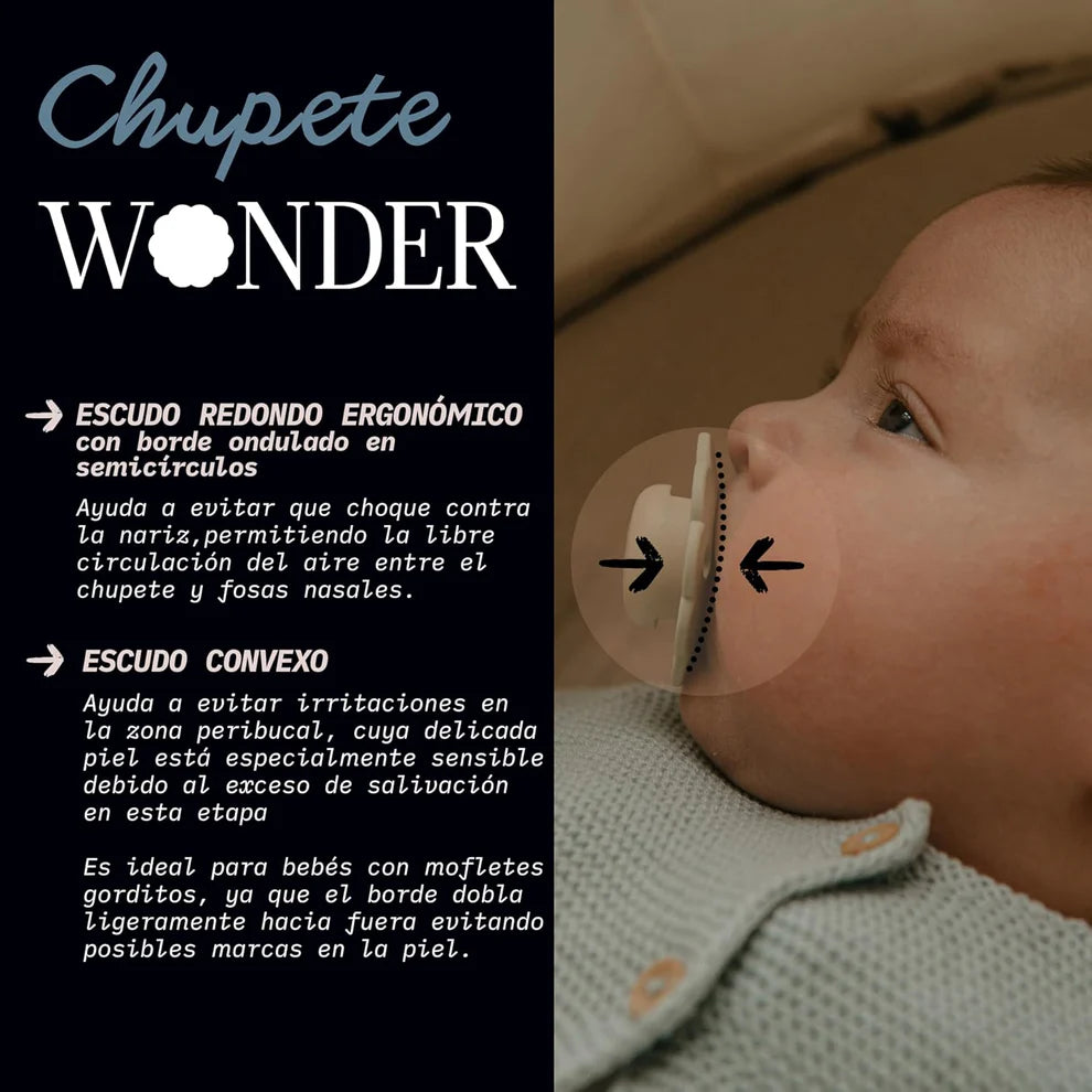 Chupete Wonder Spring Lake con Tetina Fisiológica Sx Pro de Silicona 6/18 meses Suavinex
