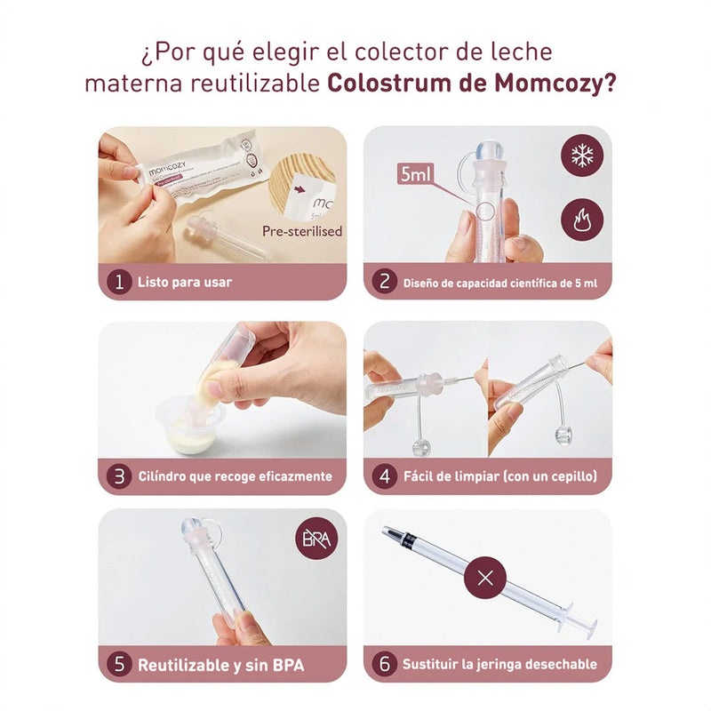 Recolector de Calostro Momcozy