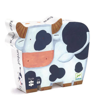 Puzzle La Vaca en la Granja 24 Piezas Djeco
