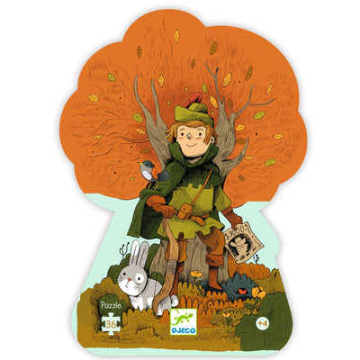 Puzzle Robin Hood 36 piezas Djeco