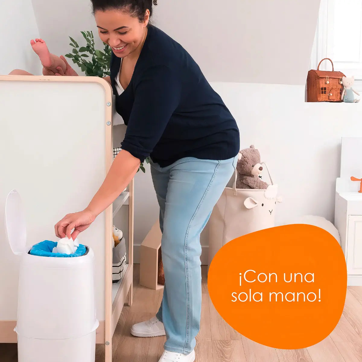 Recambio individual Basurero Contendor de 270 pañales - Diaper Genie