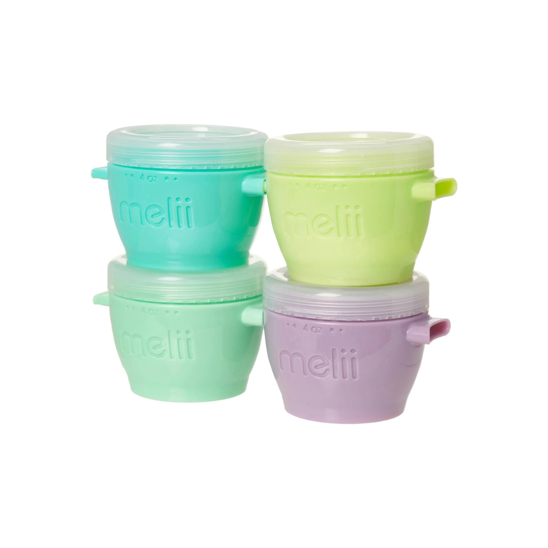 Pack 4 contenedores 118 Ml Melii