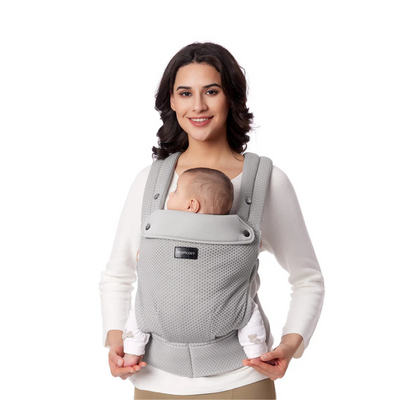 Portabebé 3 en 1 Air Mesh-Grey Momcozy