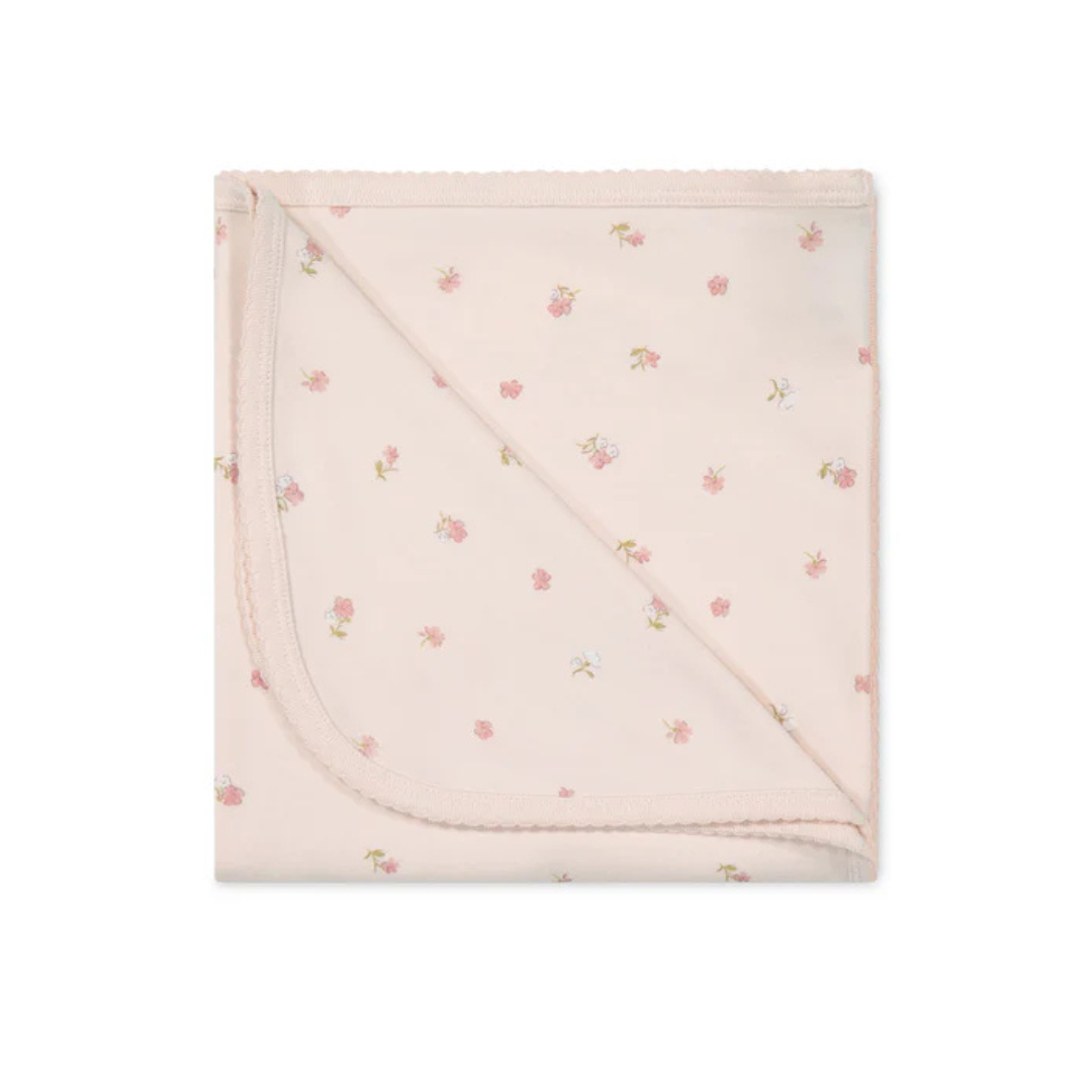 Manta de algodón orgánico Meredith Morganite Jamie Kay