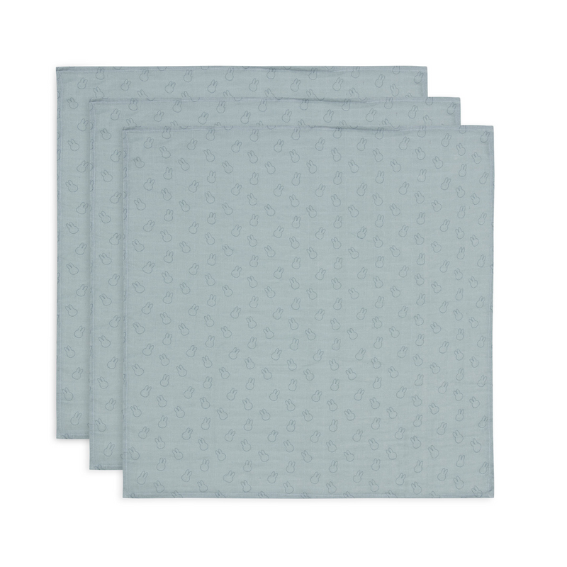 Pack de 3 Tutos Miffy Silhouettes Sea Green Jollein